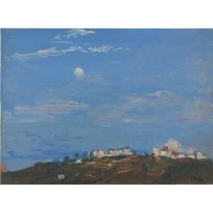   Sir John Lavery   24 x 18 inches   Moonrise, Tangie