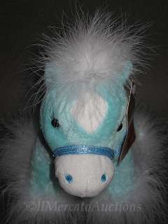 NEW Animal Alley Plush PONY Horse Stuffed Toy Boa Fur  