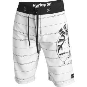 NWT Hurley Griffin Boardshort White Color Waist 30, 31, 32, 33, 34, 36 