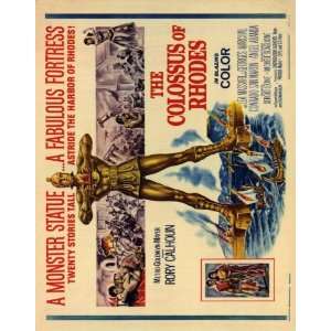  The Colossus of Rhodes   Movie Poster   27 x 40