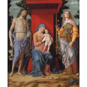  FRAMED oil paintings   Andrea Mantegna   24 x 30 inches 