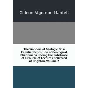   of Geological Phenomena, Volume 2 Gideon Algernon Mantell Books