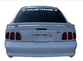 94 98 Ford Mustang Rear Window Banner Decal Sticker Set  