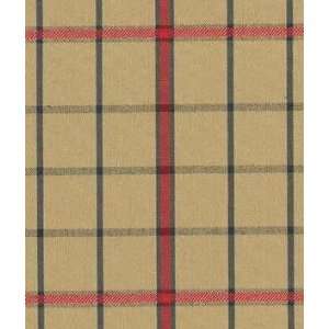  Beacon Hill Tartan Plaid Camel Red Arts, Crafts & Sewing