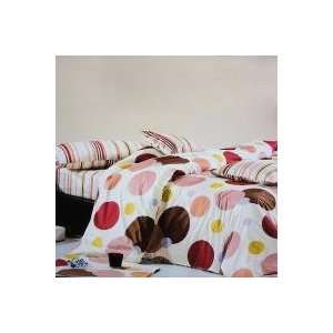 Blancho Bedding   [Colorful Bubbles] Luxury 5PC Bed In A Bag Combo 
