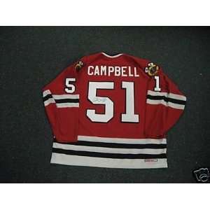  Brian Campbell Autographed Jersey   Nhl   Autographed NHL 