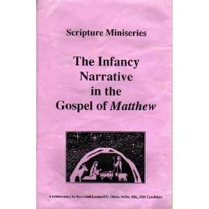   the Gospel of Matthew (Scripture Miniseries) Leonard G. Obloy Books
