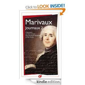 Journaux   Tome 2 (GF) (French Edition) Marivaux  Kindle 