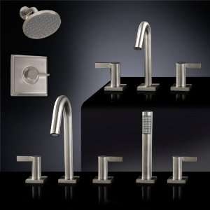 Flair Bathroom Faucet Set #1   Roman Tub, Shower, Widespread with No 