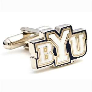  Brigham Young Cougars Executive Cufflinks w/Jewelry Box 
