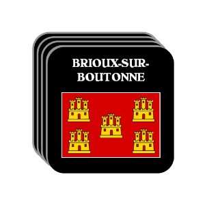  Poitou Charentes   BRIOUX SUR BOUTONNE Set of 4 Mini 