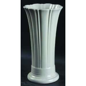  Homer Laughlin Fiesta White (Newer) Flared Vase, Fine 