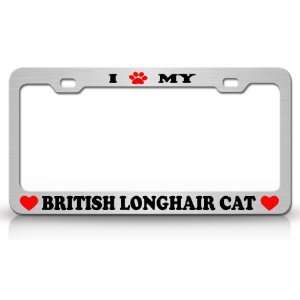 PAW MY BRITISH LONGHAIR Cat Pet Animal High Quality STEEL /METAL 