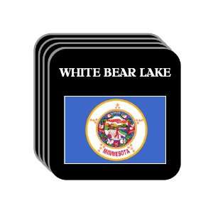 US State Flag   WHITE BEAR LAKE, Minnesota (MN) Set of 4 Mini Mousepad 