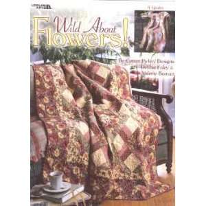  BK1709 WILD ABOUT FLOWERS BY LEISURE ARTS Arts, Crafts 