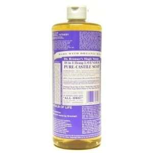 Dr. Bronners Lavender 32 oz. (Pack of 4) Beauty