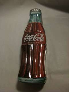 Coca Cola/Coke   LARGE Bottle Shapped Tin  