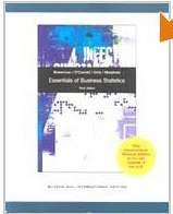   of Business Statistics 3E by Bowerman (G) 9780077372484  