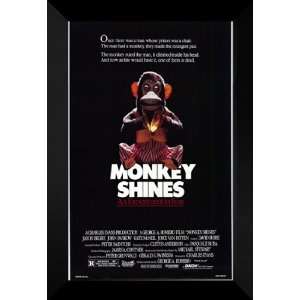  Monkey Shines 27x40 FRAMED Movie Poster   Style A 1988 