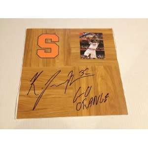  Syracuse Orange KRIS JOSEPH Signed Autographed Basketball 