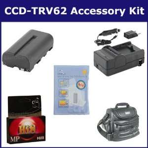 Sony CCD TRV62 Camcorder Accessory Kit includes HI8TAPE Tape/ Media 