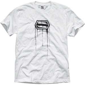  Shift Racing Syndicate T Shirt   Medium/White Automotive