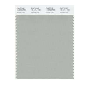  PANTONE SMART 15 5704X Color Swatch Card, Mineral Gray 