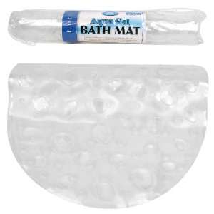  As Seen On TV Clear Gel Bubbled Bath Mat   Pebbled Texture 
