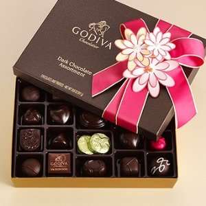  Godiva 27 pc. Dark Chocolate Spring Gift Box Everything 