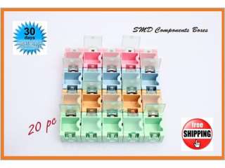 SMT SMD Kit components boxes storage box 20 pcs 20pcs  