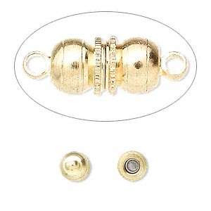   double ball magnetic clasps, 2mm loop. 110 gauss magnet strength