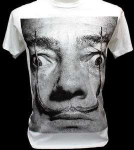 SALVADOR DALI Surrealist Artist Rock T Shirt warhol L  
