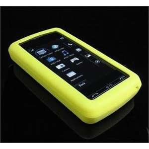 YELLOW FULL VIEW Silicone Skin Cover Case w/ Screen Protector for LG 