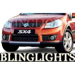  2008 SUZUKI SX4 HALO FOG LIGHTS driving lamps PAIR i awd sport sedan 