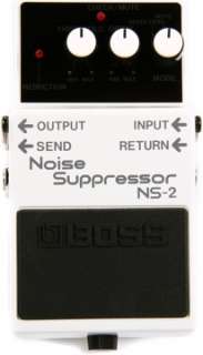 BOSS NS 2 Noise Suppression Guitar Pedal Features at a Glance