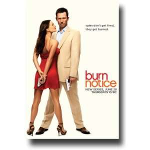  Burn Notice Poster   Promo Flyer   11 x 17 TV Show   2 