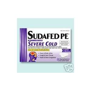  SUDAFED PE SEVERE COLD 24 caplets EA Health & Personal 