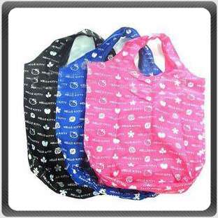 Hello Kitty Shopping Girls Cute Recycle Handbag Bag  