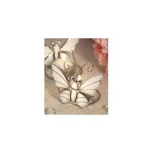 Butterfly design candle holder favors 