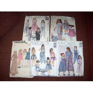  Infant Patterns QTY of 5 (McCalls, Butterick) Sizes 