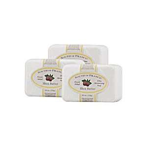  South of France Bar Soap Shea Butter    8.8 oz Each / Pack 