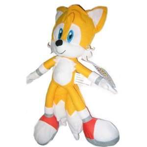  Sonic the Hedgehog 19 Plush   Tails Toys & Games