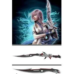   Final Fantasy XIII 13 Lightning Gunblade Sword Cosplay Toys & Games