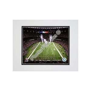  Superdome 2009 Double Matted 8 x 10 Photograph (Unframed 