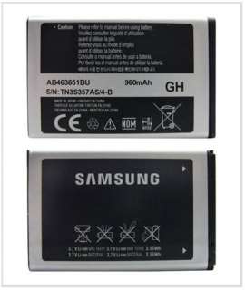 Battery AB463651BU For Samsung S5600v Blade Star 3G C3510 S3650 Corby 