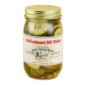 Bylers Relish House Homemade Amish Country Old Fashioned Dill Pickles 