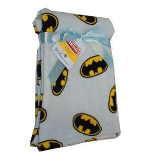  DC Super Friends Batman Baby Micro Fleece Blanket 30 X 40 