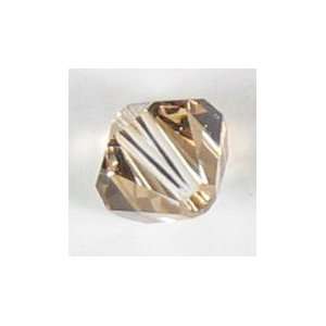  Swarovski Crystal Bicone 5301 4mm GOLDEN SHADOW Beads (48 
