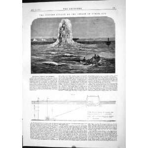   1874 Torpedo Attack Oberon Stokes Bay Experiments