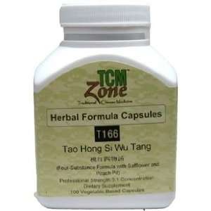  TCMzone Tao Hong Si Wu Tang 100 vcaps Health & Personal 